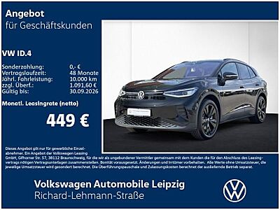 Volkswagen ID.4 Pro BLACK EDITION Preisvorteil 8069 €