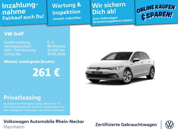 Volkswagen Golf VIII 1.5 eTSI Style DSG Navi PDC LED Plus uvm bild