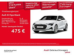 Audi A3 Sportback 1.5 TFSIe Navi ACC AHK SONOS HeadUp Audi A3 Sportback 1.5 TFSIe Navi ACC AHK SONOS HeadUp