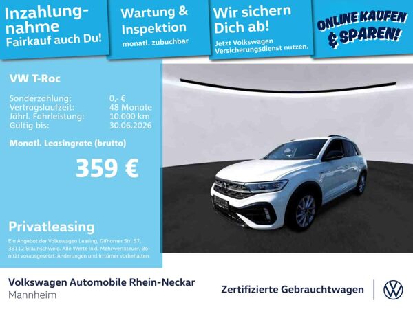 Volkswagen T-Roc 2.0 TSI R DSG 4Motion Navi Kamera Matrix-LED uvm bild