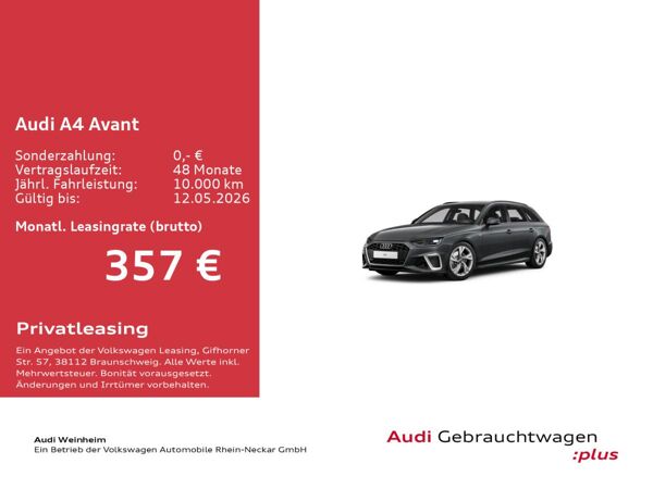 Audi A4 Avant 30 TDI S tronic S line AHK PDC plus Navi Plus uvm. bild 2