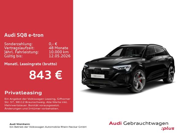 Audi SQ8 e-tron quattro Luft Matrix HuD Pano Black Paket AHK uvm. bild 2