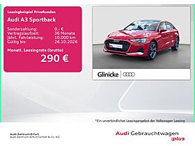 Audi A3 Sportback Advanced 30 TFSI S tr. Pano HUD AHK Navi LED