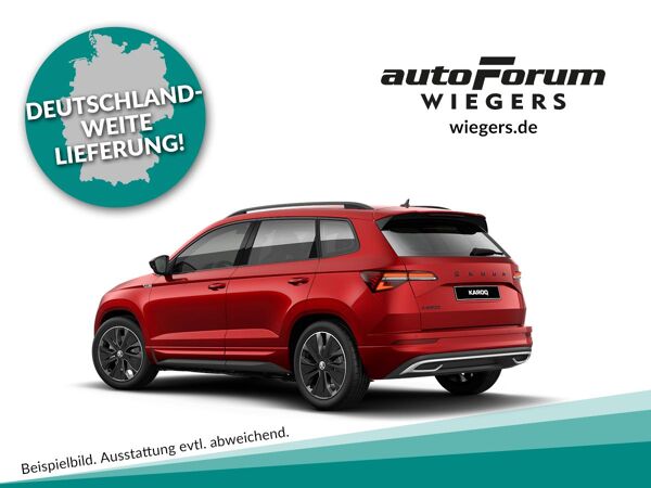 Skoda Karoq ++Vorlauf++ Sportline 1.5 TSI 110 kW (150 PS) DSG bild 3