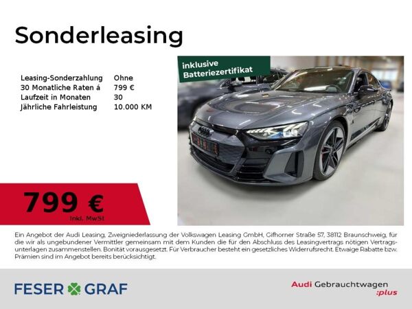 Audi RS e-tron GT HUD Matrix Keyless 360° ACC Memory bild