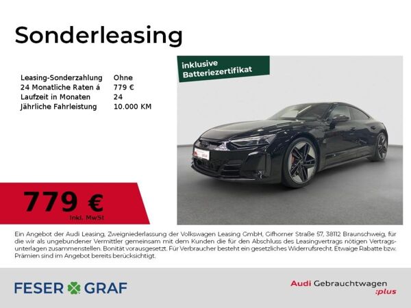 Audi RS e-tron GT Night-View HUD 360° Laser B&O Pano bild