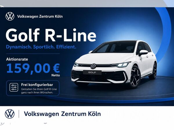 Volkswagen Golf R-Line 150PS DSG ❗️GEWERBE AKTION❗️Volkswagen Zentrum Köln✨ bild
