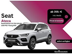 Seat Ateca Road Edition 2.0 TDI 110 kW (150 PS) 7-Gang DSG Seat Ateca Road Edition 2.0 TDI 110 kW (150 PS) 7-Gang DSG