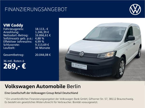Volkswagen Caddy Cargo 1.5 TSI Navi Radio Klima PDC bild