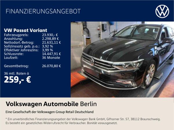 Volkswagen Passat Variant 2.0 TDI Elegance (EURO 6d) bild