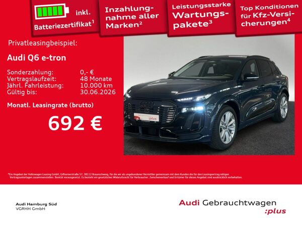 Audi Q6 e-tron performance S LINE/AHK/PANO/MATRIX/ACC bild