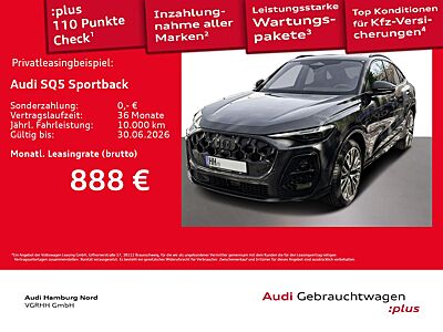 Audi SQ5 Sportback 3.0 TFSI quattro B&O HeadUp Pano