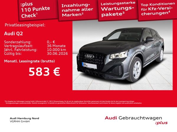 Audi Q2 35 TFSI S line S tronic Sonos Matrix Kamera bild