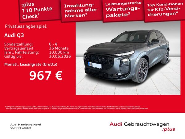 Audi Q3 2.0 TFSI quattro S line Pano Matrix Navi ACC bild