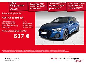 Audi A3 Sportback TFSIe S line S tronic Matrix Navi Audi A3 Sportback TFSIe S line S tronic Matrix Navi