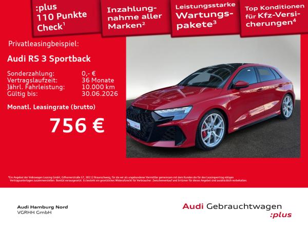 Audi RS3 RS 3 Sportback 2.5 TFSI ACC B&O HeadUp Panorama bild
