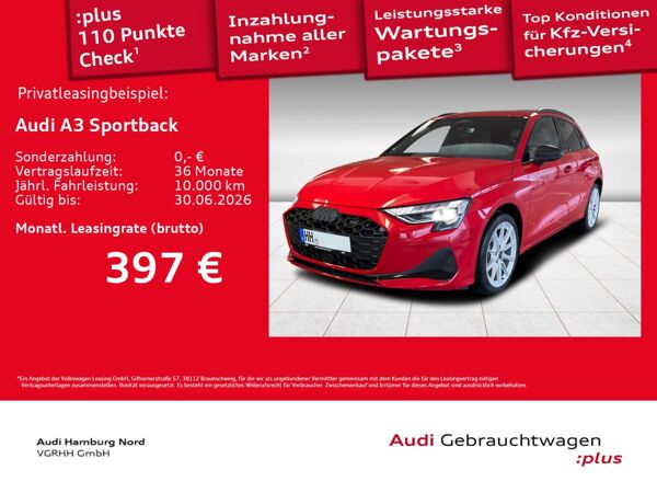 Audi A3 Sportback 1.5 TFSI S line S tronic Nav Kamera bild