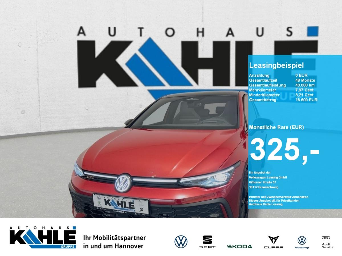 Volkswagen Golf 2,0 l TSI GTI SOFORT VERFÜGBAR! CarPlay Pano Black Matrix ACC AHK LED bild