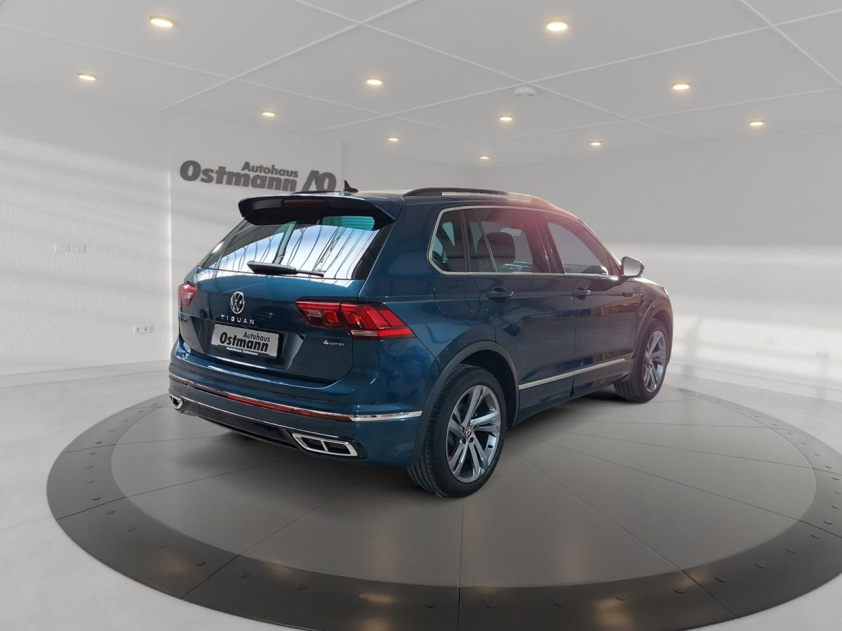 Volkswagen Tiguan 2.0 TDI 4Motion R-Line AHK HUD RFK Pano bild 4