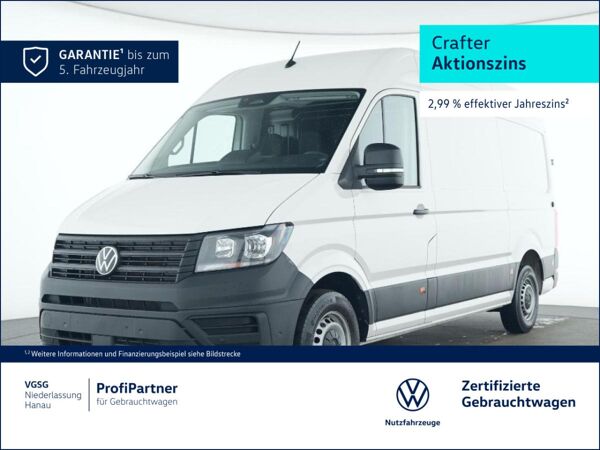 Volkswagen Crafter Kasten Mittel AHK Navi Kamera Klima ZV bild