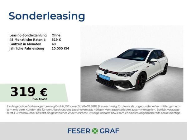 Volkswagen Golf VIII Clubsport 2.0 TSI DSG ACC LED-PLUS SHZ bild