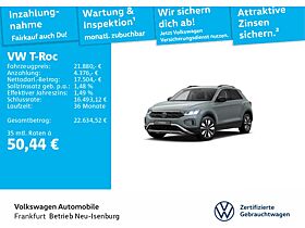 Volkswagen T-Roc GOAL 1.0 TSI 6-Gang LED NAVI APP Volkswagen T-Roc GOAL 1.0 TSI 6-Gang LED NAVI APP