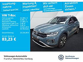 Volkswagen T-Roc GOAL 1.0 TSI 6-Gang LED NAVI APP Volkswagen T-Roc GOAL 1.0 TSI 6-Gang LED NAVI APP