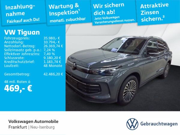 Volkswagen Tiguan 2.0 TDI DSG Goal Navi AHK IQ.LIGHT - HD-Matrix-Scheinwerfer Sprachassistent DAB+ bild
