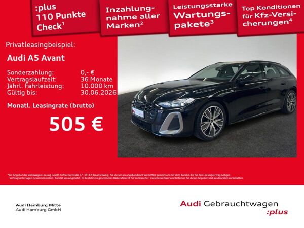 Audi A5 Avant 2.0 TFSI edition one S tronic S line AHK B&O bild