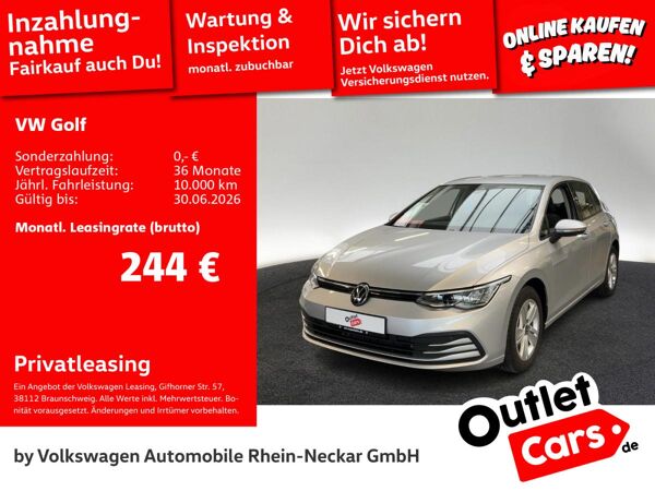 Volkswagen Golf VIII 2.0 TDI Life Navi PDC LED uvm. bild