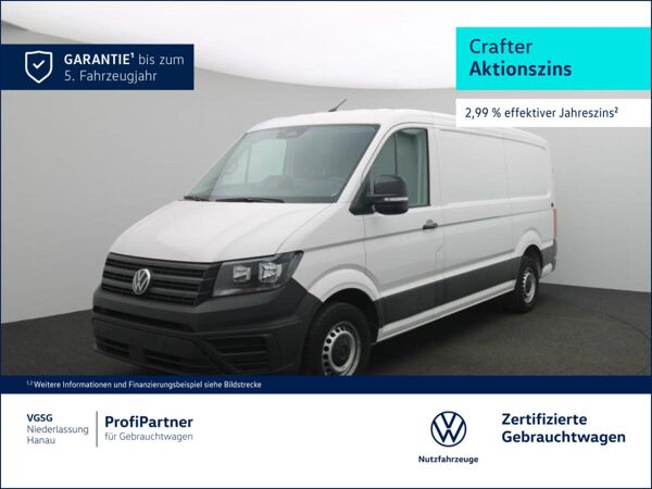 Volkswagen Crafter Kasten Mittel Vorb.AHK Navi Klima Kamera bild
