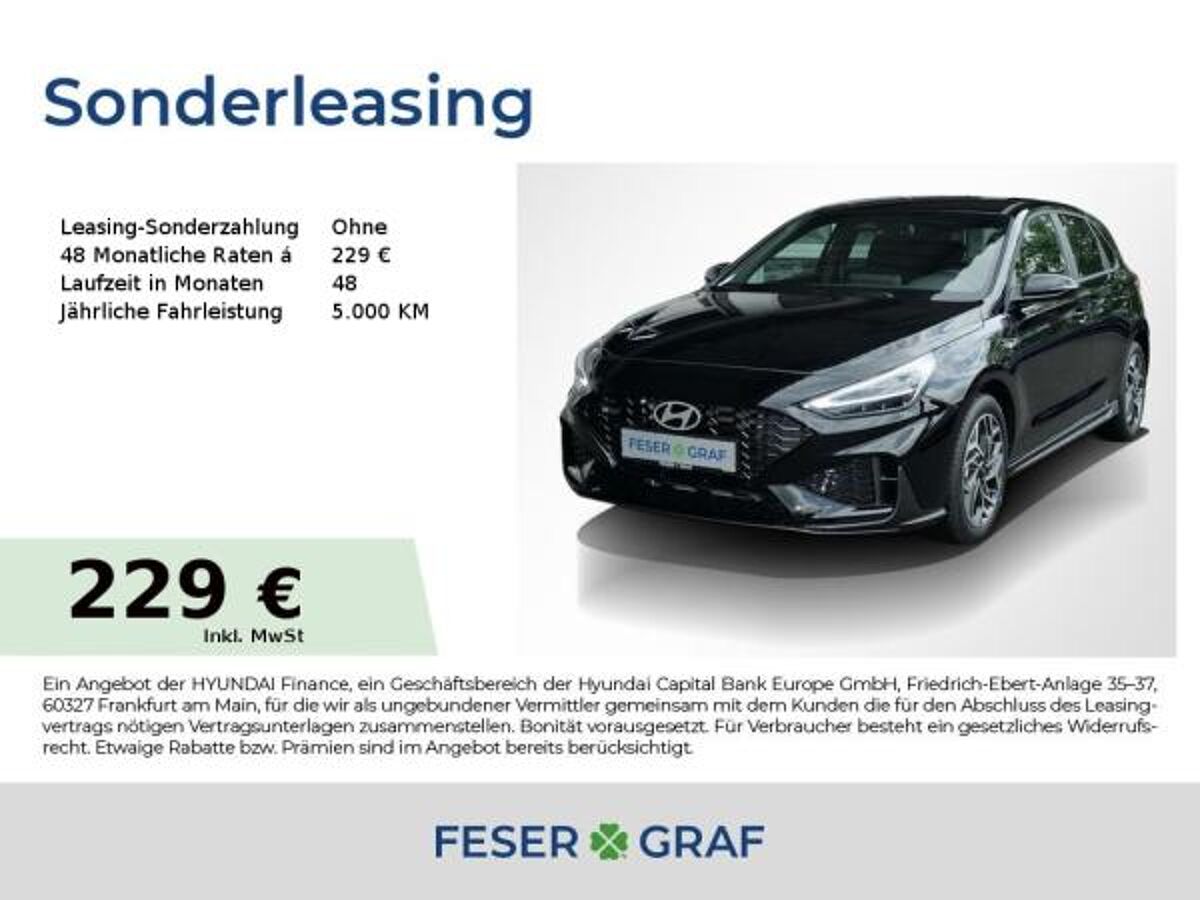 Hyundai i30 N-LINE DCT NAVI CAM LED SHZ LHZ CARPLAY bild