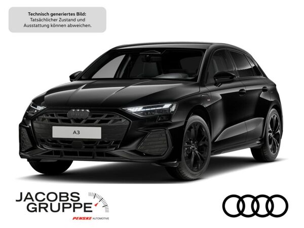 Audi A3 Sportback S line TFSI e Businesspaket/AHK/ Optikpaket schwar bild 1