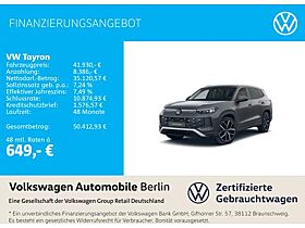 Volkswagen Tayron 1.5 eTSI DSG Elegance Navi LED SHZ ACC Volkswagen Tayron 1.5 eTSI DSG Elegance Navi LED SHZ ACC