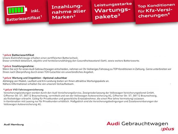 Audi A6 e-tron A6 Avant e-tron performance S LINE/PANO/360°/B&O bild 4