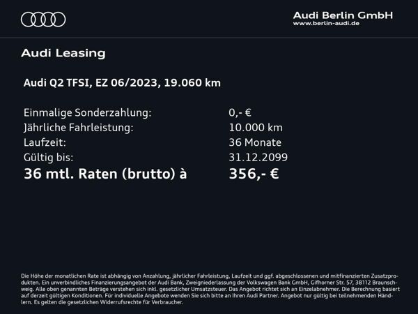 Audi Q2 35 TFSI S tr. SITZHZG PDC LED bild 2