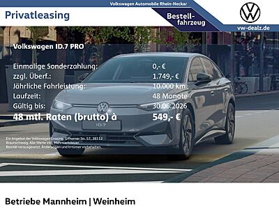 Volkswagen ID.7 Pro Klima PDC ACC Alu 19" LED DAB Bluetooth