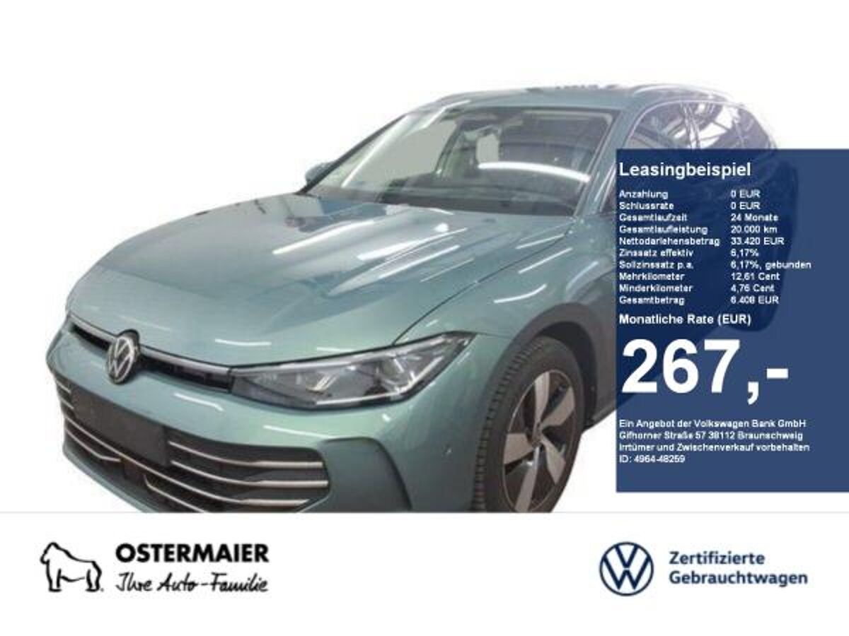 Volkswagen Passat Variant BUSINESS 2.0TDI DSG NP.62T AHK.HEAD-UP.AREA-VIEW.5JG.IQLIGHT.17 bild