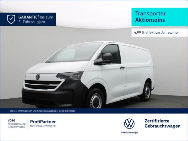 Volkswagen Transporter Kasten Kurz VorbAHK PDC hinten Klima bild