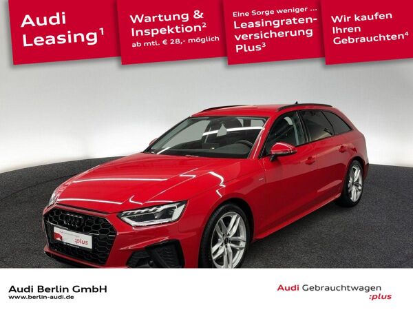Audi A4 Avant S line 35 TFSI S tr. LED NAVI PDC bild