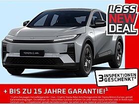 Toyota C-HR+ BEV Inkl. 6.000 E-Förderung +0,0 % Zins Toyota C-HR+ BEV Inkl. 6.000 E-Förderung +0,0 % Zins