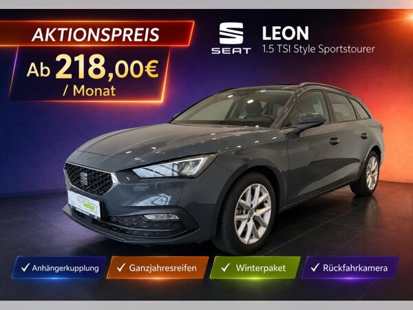 Seat Leon ST 1.5 TSI Style AHK|Kamera|Winter|LED bild
