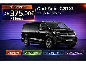 Opel Zafira Edition 2.2D XL 180PS 9-Sitzer|AHK|Navi|Kamera|LED Opel Zafira Edition 2.2D XL 180PS 9-Sitzer|AHK|Navi|Kamera|LED