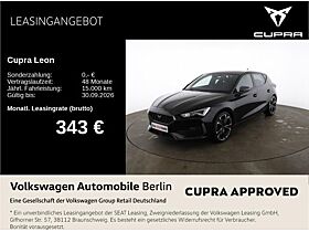 Cupra Leon 2.0 TSI DSG VZ Navi LED SHZ ACC PDC