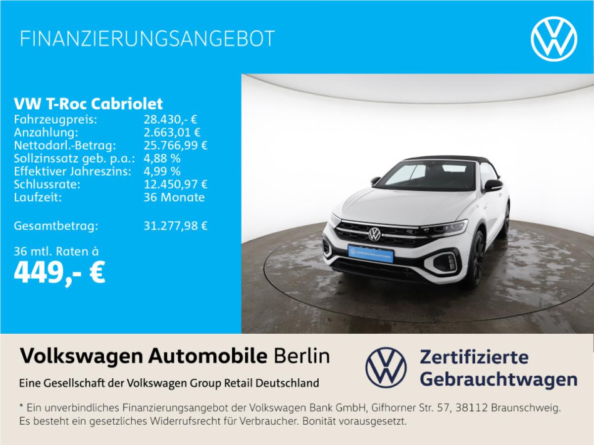 Volkswagen T-Roc Cabriolet 1.5 TSI R-Line bild