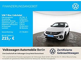 Volkswagen T-Roc Cabriolet 1.5 TSI R-Line Volkswagen T-Roc Cabriolet 1.5 TSI R-Line