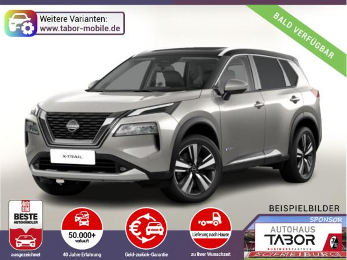 Nissan X-Trail Tekna Pano 4xSHZ HUD PrivG LED 360° Nav bild