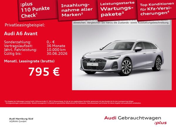 Audi A6 Avant TDI S tronic S LINE/TECH-PLUS/AHK/360° bild