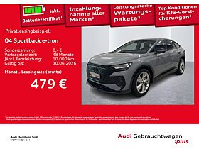 Audi Q4 e-tron Q4 Sportback e-tron 45 S LINE/MATRIX/ACC/AHK Audi Q4 e-tron Q4 Sportback e-tron 45 S LINE/MATRIX/ACC/AHK