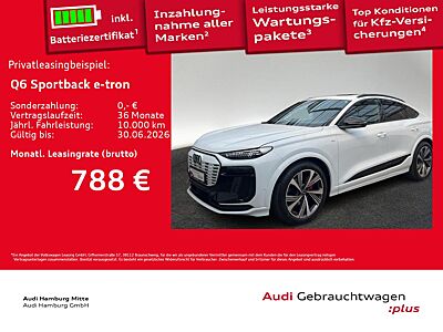 Audi Q6 e-tron Q6 Sportback e-tron performance S line LM21 AHK